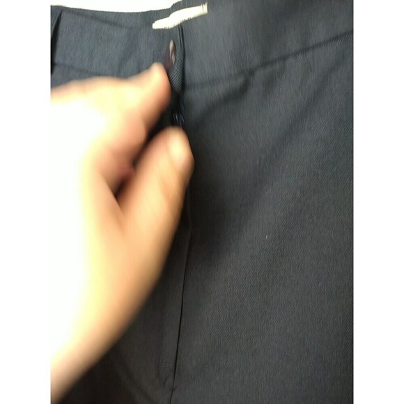 Lord Taylor Blue Pleated Straight Pocket Stretch Waist Pants. Size 22W - Picture 4 of 13